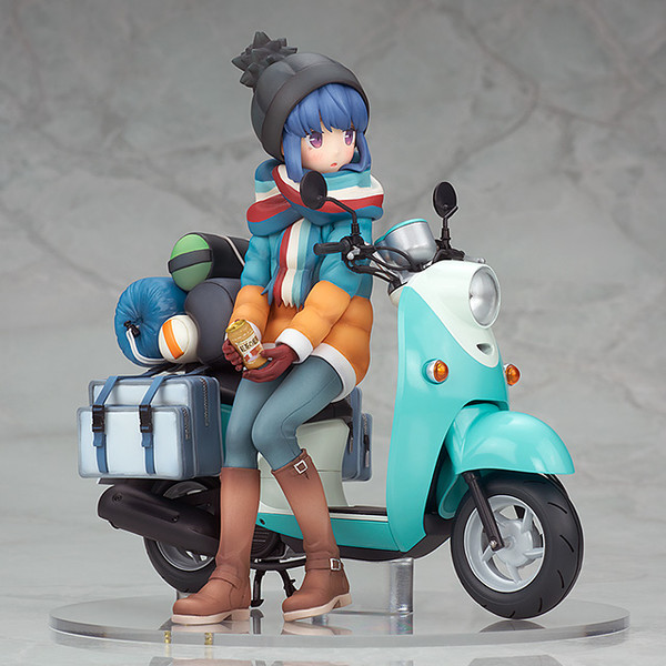 Shima Rin (with Scooter), Yurucamp, Alter, Pre-Painted, 1/10, 4560228206180